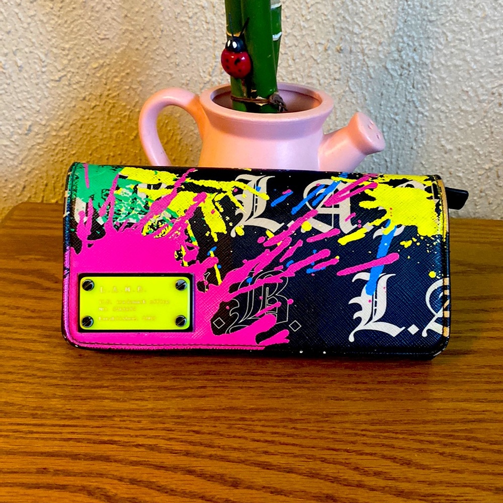 L.A.M.B. Splatter Wallet